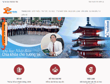 Tablet Screenshot of congtydagiayvietnam.com